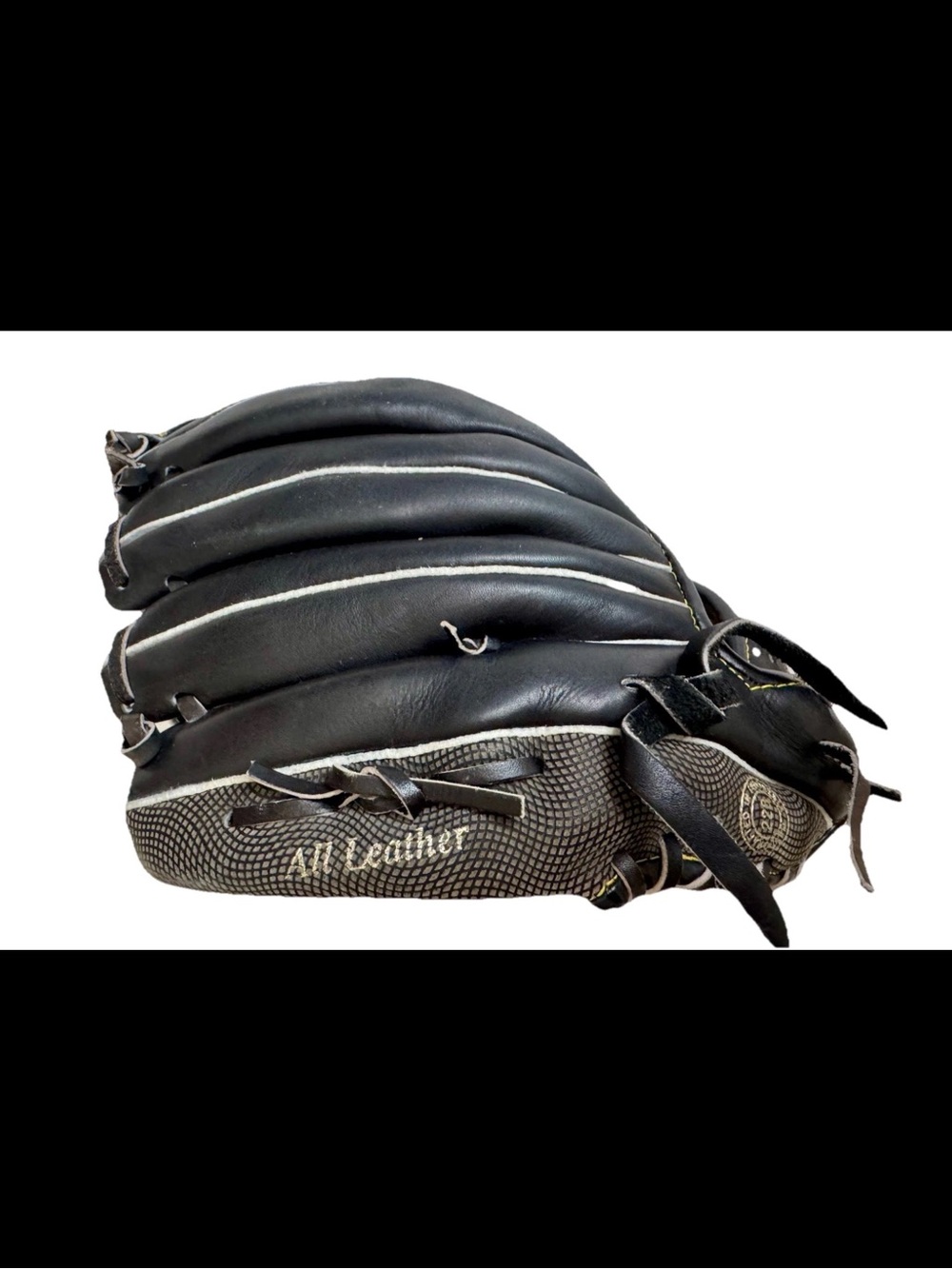 Franklin 4881 Professional Series RHT 12” Baseball Glove⚾ Premium Black Leather - Picture 5 of 6